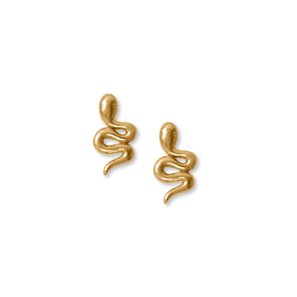 Small Snake Stud Earrings