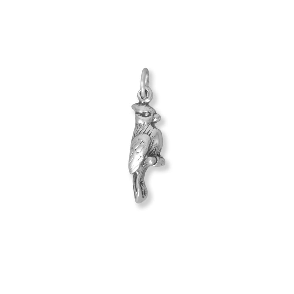 Pretty Cardinal Bird Charm